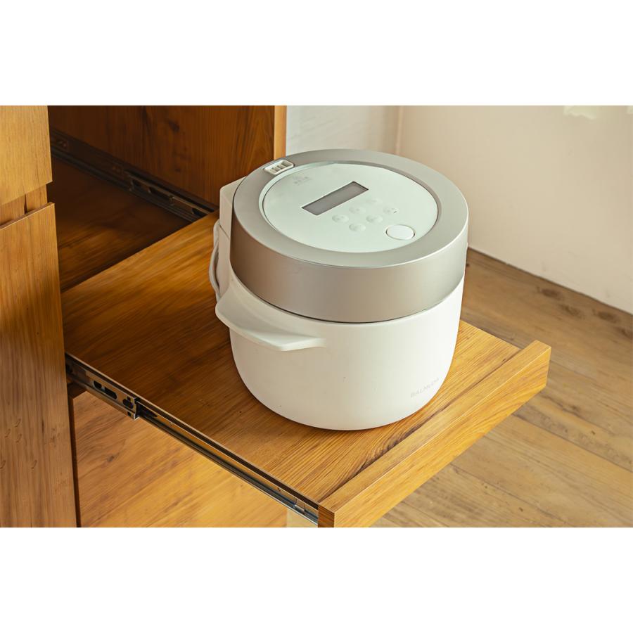 木製レンジボード 引き出し付き 食器棚 レンジ台 キッチンボード 完成品 幅104cm レンジ台付き 収納