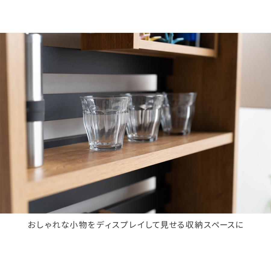 レンジ台 キッチンボード 完成品 幅60cm 北欧風 スリム キッチン収納棚 引き出し付き おしゃれ 収納_2