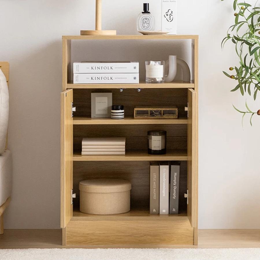 幅55cm Sunap キャビネット 134042_NA/WH/NA_WH : Dreamrelife Store