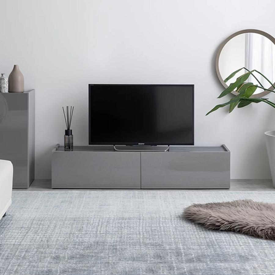 幅120cm Anq テレビ台 138017_WH/GY : Dreamrelife Store - 通販