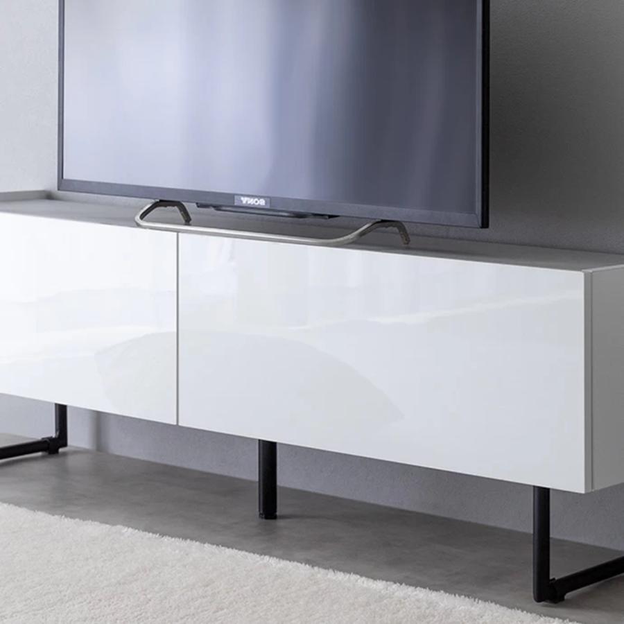 幅120cm Anq テレビ台 138017_WH/GY : Dreamrelife Store - 通販