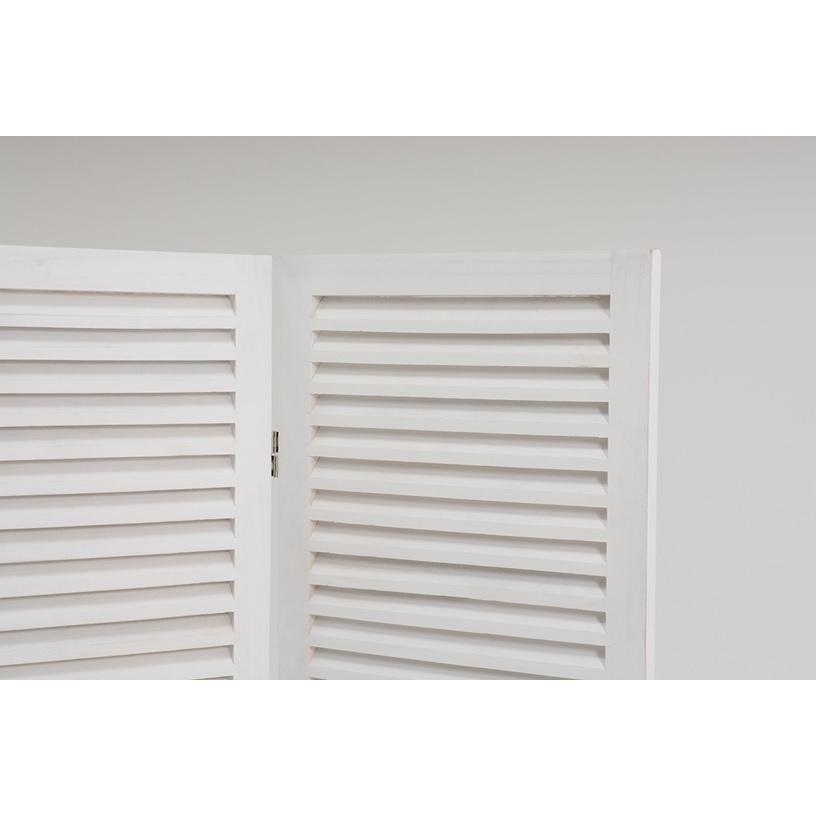 パーテーション MS-5913AW アンティーク調 ホワイト 3連