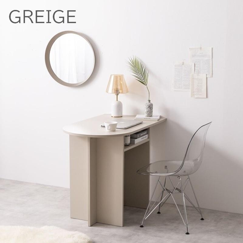 幅90cm】Luna 棚付き マルチデスク 134030_GYJ/NA : Dreamrelife