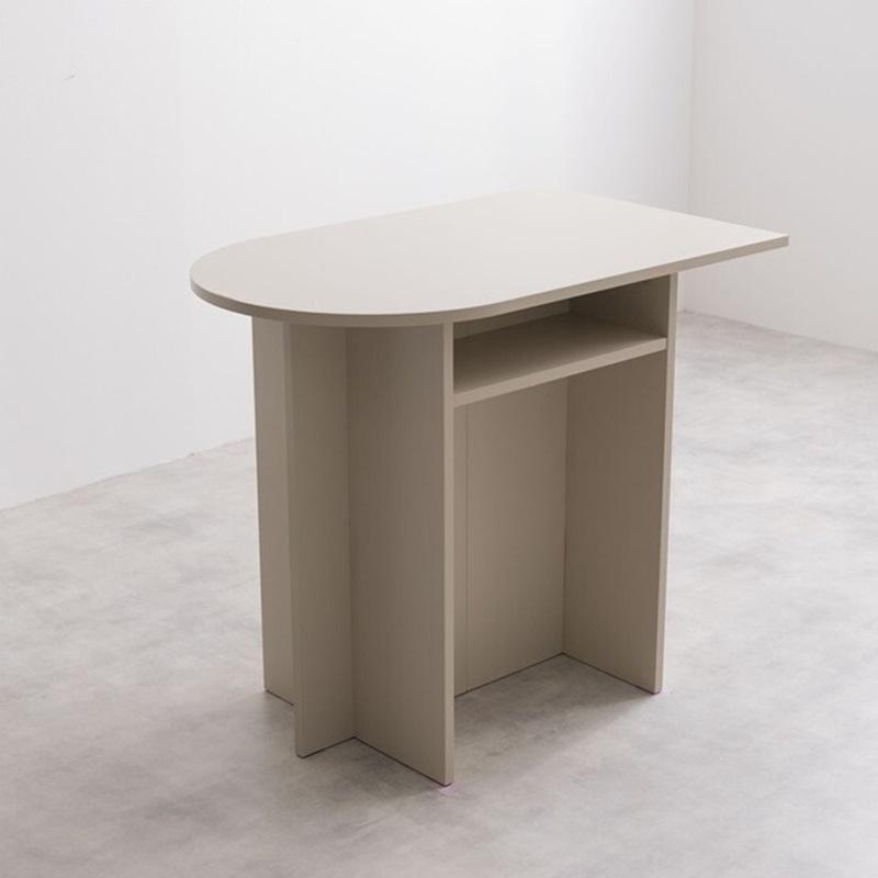 幅90cm】Luna 棚付き マルチデスク 134030_GYJ/NA : Dreamrelife Store