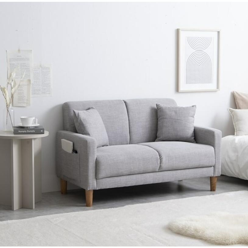 【11/9まで】Emma 2人掛けコンパクトソファ/アイボリー g135002]【単品】Emma 2人掛けコンパクトソファ 2人掛けソファー