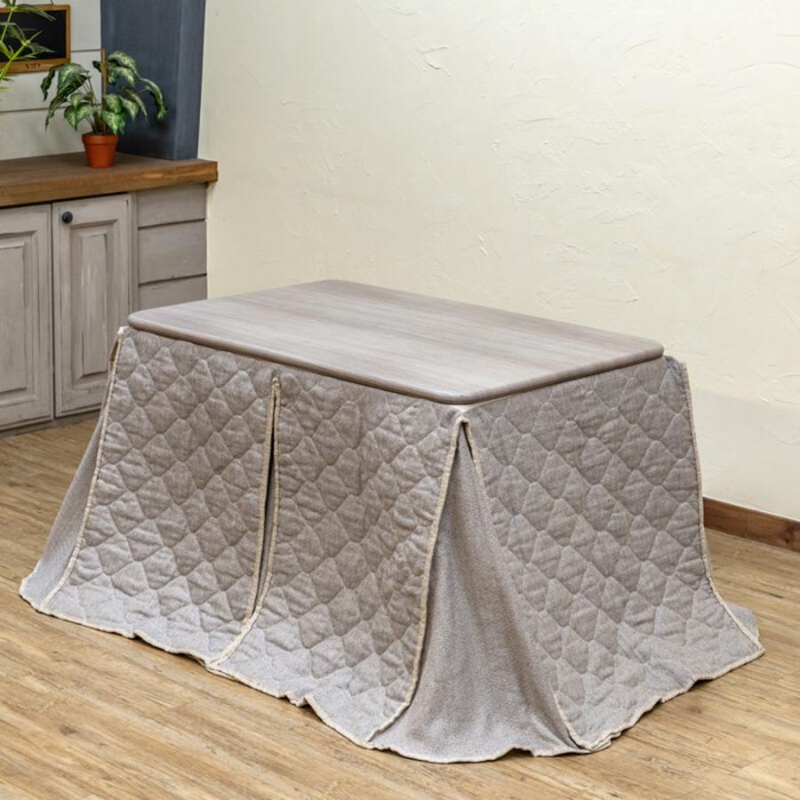 ダイニングコタツ 110×70 掛け布団セット S3-17BR/NA/WH ダイニングコタツ 110×70 掛け布団セット S3-17BR/NA/WH