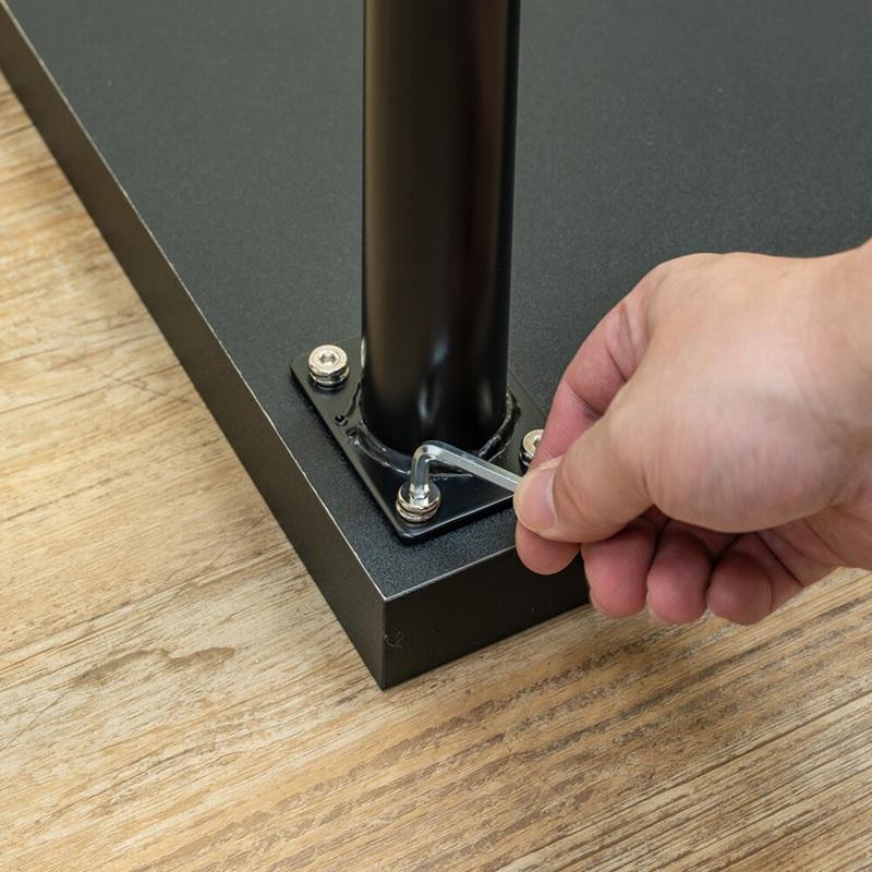 フリーテーブル 90cm幅 奥行き45cm TY-9045BK/WH : ドリーム