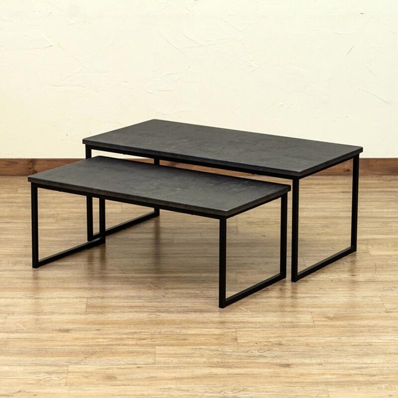 Quincy　センターテーブル2点セット　オーク Quincyセンターテーブル2点セットオーク