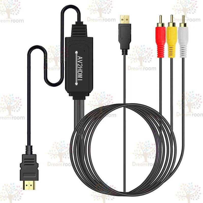 HDX-A2HH [RCA to HDMI コンバーター/RCA・HDMI・USBコード一体型