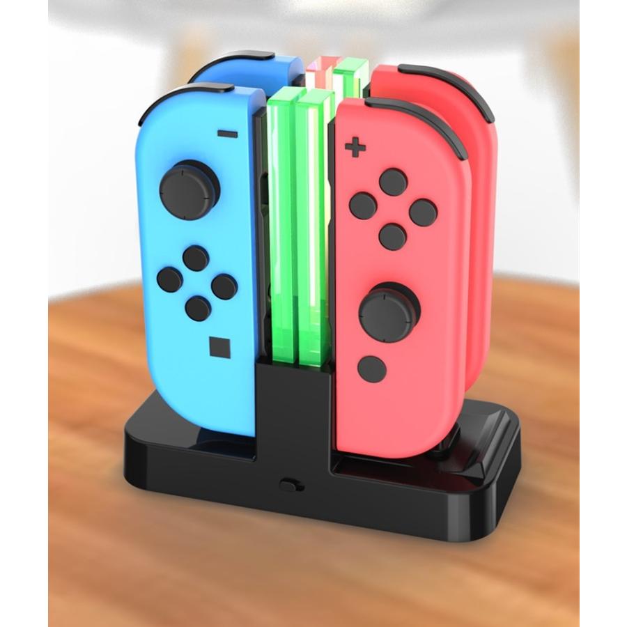 Switch Joy-Con用 クリスタル 充電器 【B】 急速充電 スイッチ