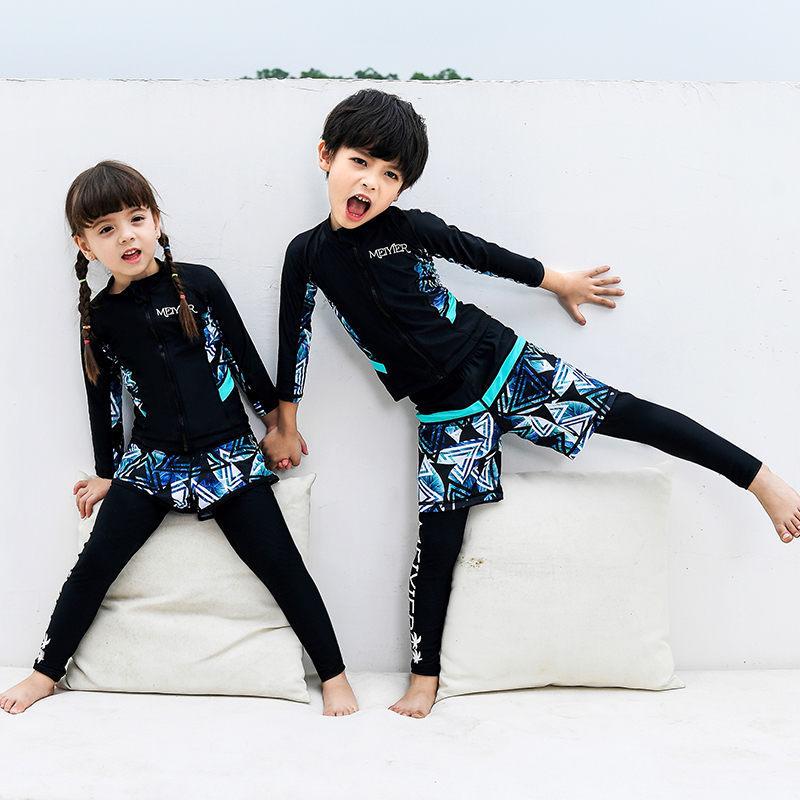新作 子供水着 キッズ 水着 女の子 男の子 ラッシュガード 長袖 韓国水着 上下セット セパレート タンキニ ショートパンツ 長ズボン 水泳 プール スクール 四季 Sz12 Dreams Ct 通販 Yahoo ショッピング