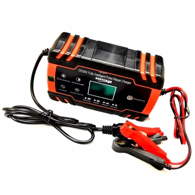 バッテリー充電器 12v/24v 対応 全自動 バッテリーチャージャー 充電器 LEDランプ逆接続 ショート 過電圧 過電流保護 自動車 バイク メンテナンス レッド 赤 :battery-charger:DreamShop-yhaoo - 通販 - Yahoo!ショッピング バッテリー充電器 12v/24v 対応 全自動 バッテリーチャージャー 充電器 LEDランプ逆接続 ショート 過電圧 過電流保護 自動車 バイク メンテナンス レッド 赤 :battery-charger:DreamShop-yhaoo - 通販 - Yahoo!ショッピング