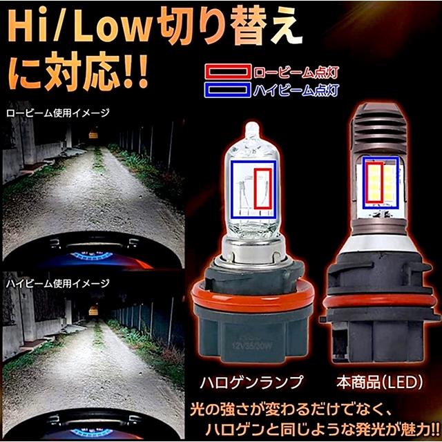 PH11 LED ヘッドライト バルブ 爆光 HONDA Dio ZX AF34 AF35 AF51 AF56 AF57 AF62 AF63 ...