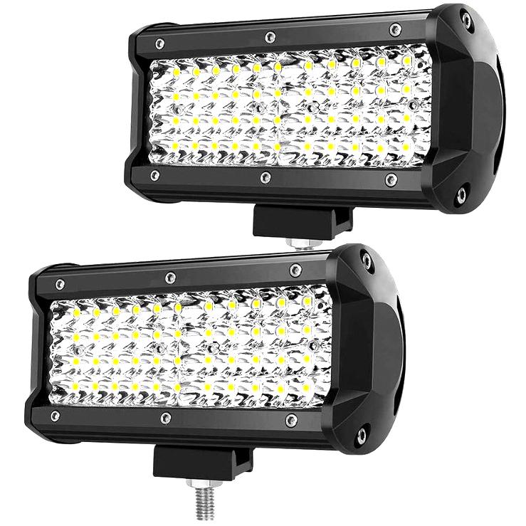 有名な led ワークライト 作業灯 12V 24V 120Ｗ 投光器 白 ホワイト