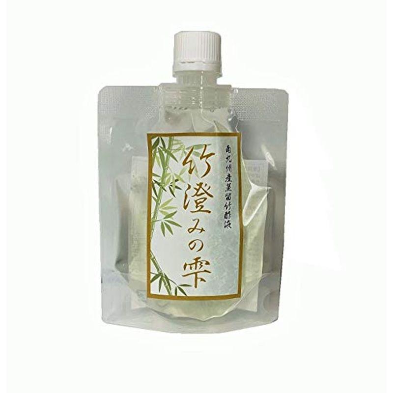 Dream Shop123蒸留竹酢液 木酢液 南九州産 お風呂などに 2回蒸留 お試し100mlパウチ