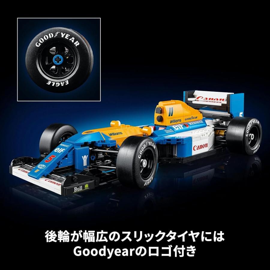レゴ LEGO アイコン Williams Racing FW14B & Nigel Mansell 540ピース