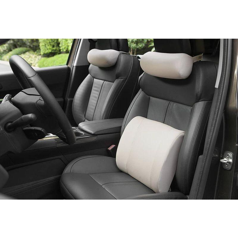 即納 革 車 のバック 枕 の クッション リアル 腰痛 マッサージ快適通気性低反発 Ilshospitals Com