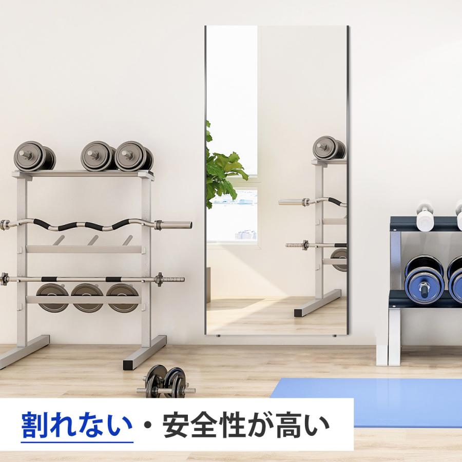 Dream Sticker 割れない鏡 軽量 ミラー 全身 姿見 壁掛け Dream Sticker 割れない鏡 軽量 ミラー 全身 姿見 壁掛け