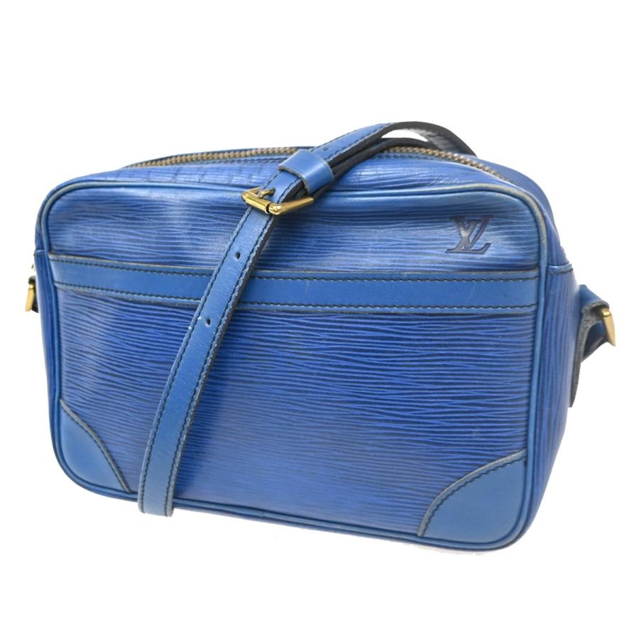 LOUIS VUITTON ルイ・ヴィトン トロカデロ 24 ショルダーバッグ ブルー 