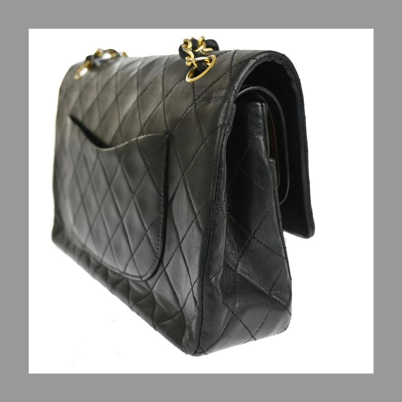 CHANEL シャネル マトラッセ ダブルフラップ チェーンショルダーバッグ