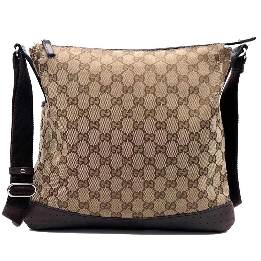 GUCCI グッチ ショルダーバッグ GGキャンバス GUCCI グッチ ショルダーバッグ GG キャンバス ブラウン 01BS220