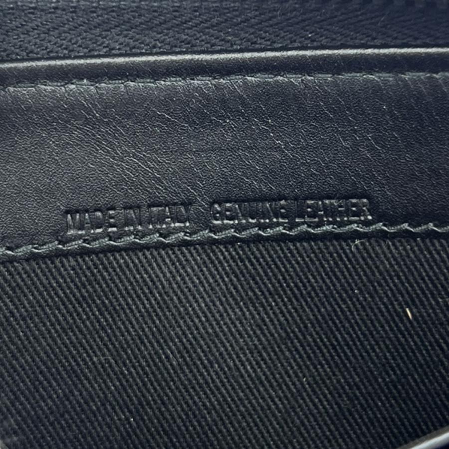 MAISON MARGIELA マルジェラ 長財布 ジッパー 財布 ブラック レザー