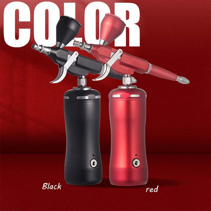 2点セット エアブラシ セット 充電式 エアブラシ 0.5mmダブルアクション 楽天市場】【翌日発送】 エアブラシ 充電式 フルセット ダブル