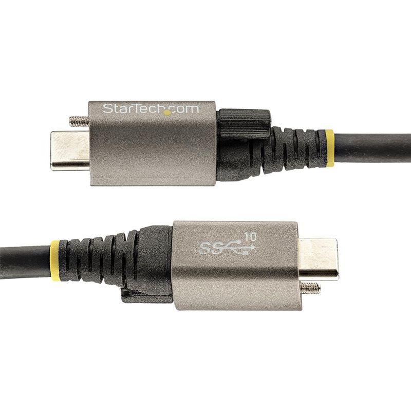 50cm トップロック付きUSB-Cケーブル 10GbpsUSB 3.1(3.2 Gen 1)Type C T AV周辺機器 USB 3.1 Type-Cケーブル 1m オス オス USB PD対応 最大5A USB 3.1 Gen 2(1