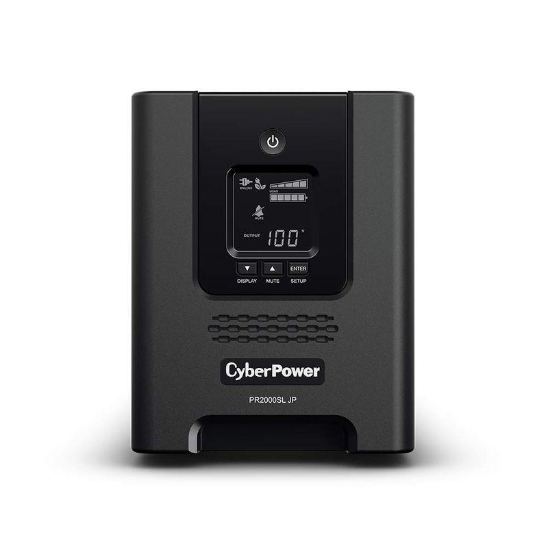 CyberPower UPS PR2000SLJP(家庭用コンセント非対応) 1800VA 1800W