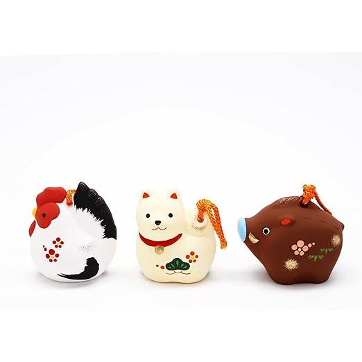 大阪長生堂 干支 置物 正月飾り 毎年飾れる 十二支 陶器 オリジナル木札無料特典付（別送） 辰 たつ タツ 寿々 段飾り &nbsp 干支 十二支 飾り段