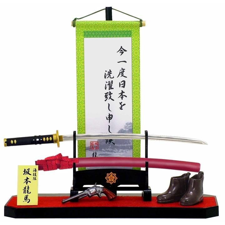(未使用･未開封品)　K-1掛け軸セット・坂本龍馬 df5ndr3 坂本龍馬 グッズ 掛け軸セット K-1 マイスタージャパン 掛け軸 刀 鞘