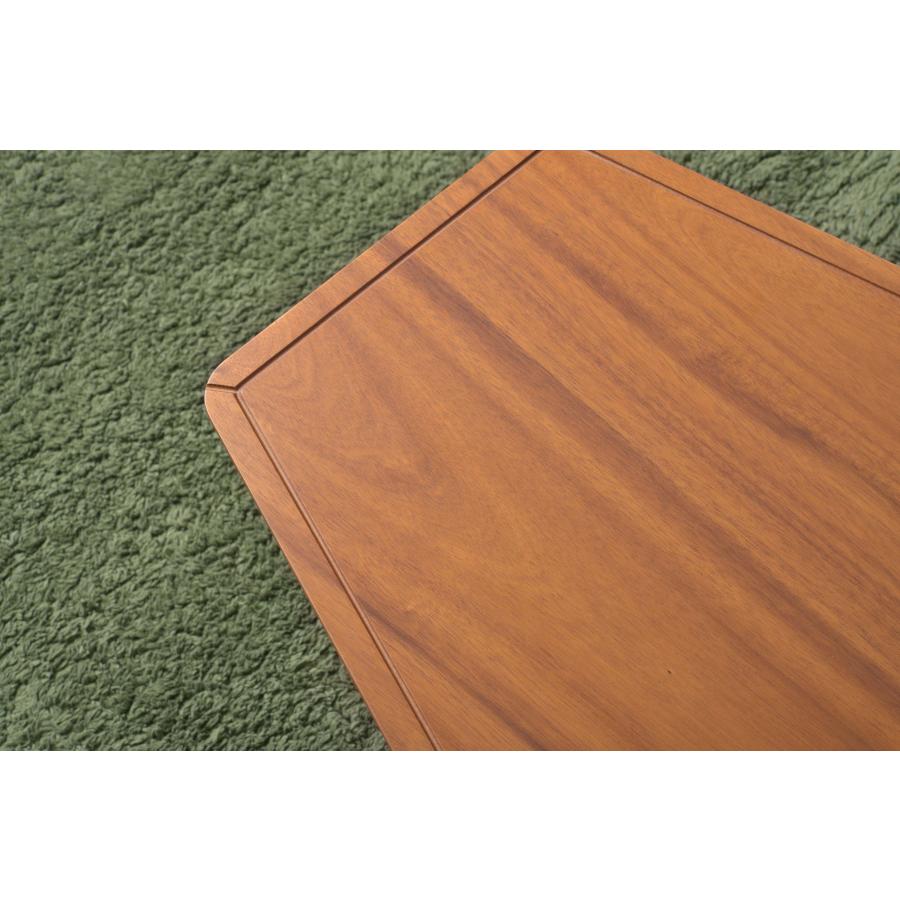 こたつ こたつテーブル コタツ コンパクト 六角 長方形 80×50cm 石英管ヒーター 一人暮らし センターテーブル ローテーブル 工具不要 簡単組立 新生活の画像