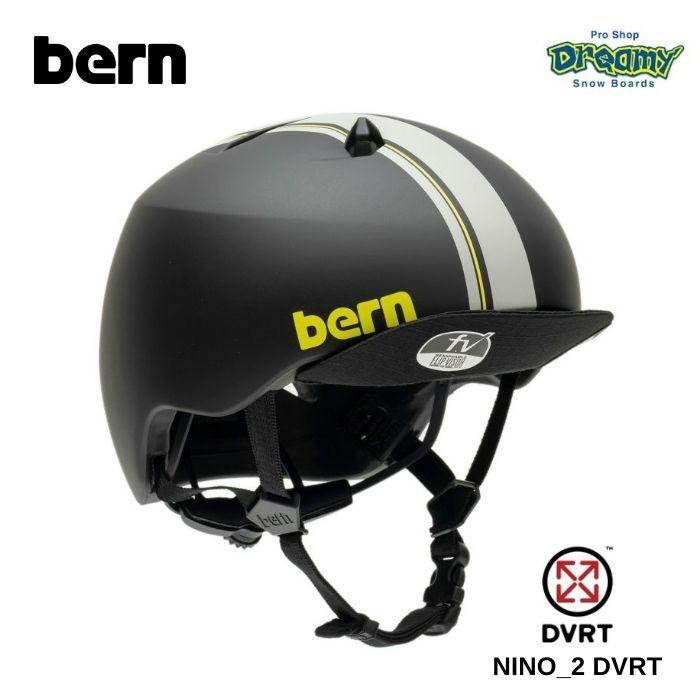 BERN バーン NINO_2 DVRT ヘルメット BEBB32 MATTE BLACK RACING 