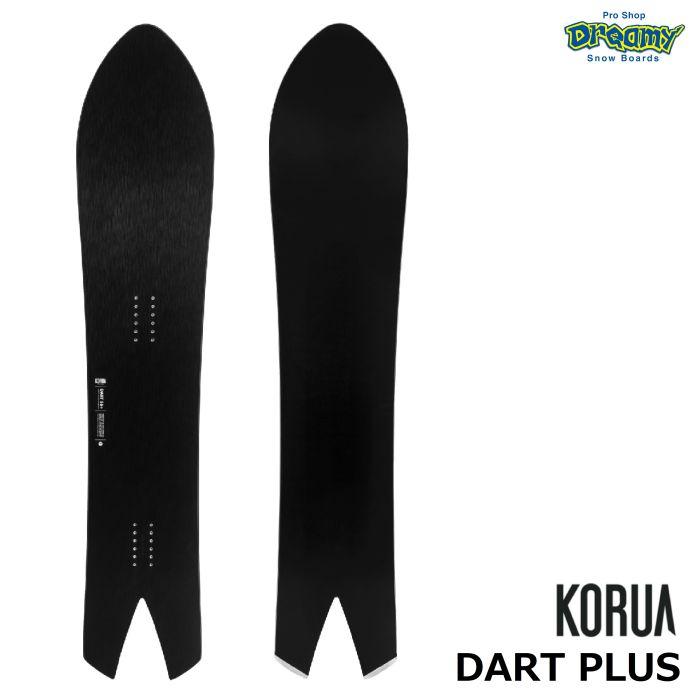 KORUA コルア DART PLUS 156/164 ダート プラス フロートキャンバー スワローテール フリーライド オールラウンド