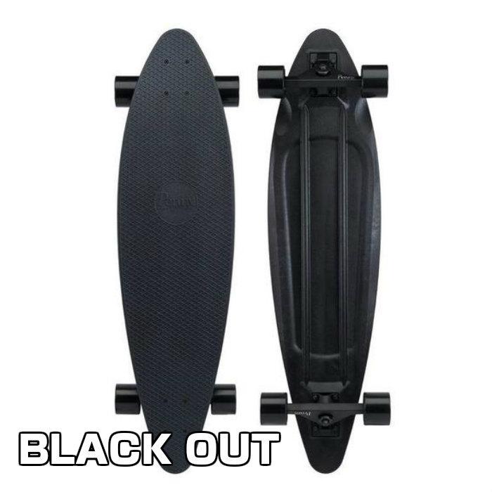 Penny ペニースケートボード LONGBOARD 2LPC3 ロングボード 36インチ BLACKOUT クルーザー サーフィン  特殊プラスティック Abec7 STEEL 正規品