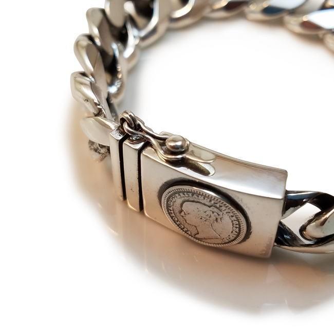 送料無料 db-026 Mサイズ ヴィクトリアブレスレット 喜平チェーン