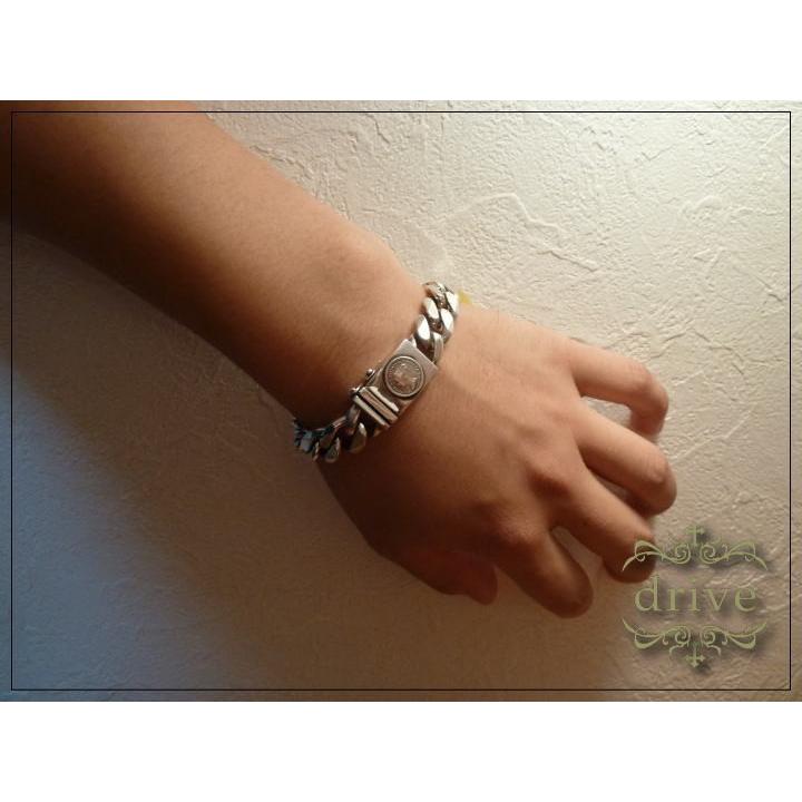 ヴィクトリアブレスレット 喜平チェーン925 送料無料 db-026 Mサイズ ヴィクトリアブレスレット 喜平チェーン