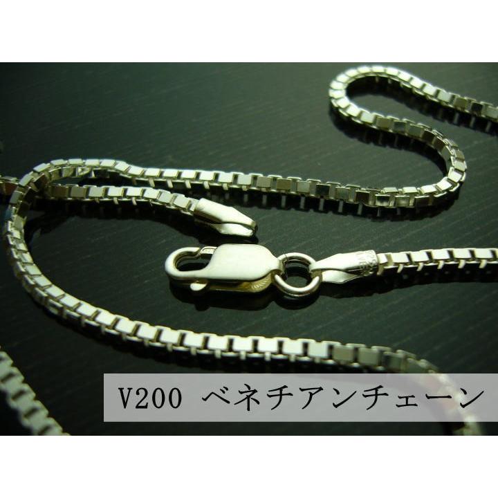 【2.0mm/45cm】ベネチアンチェーン シルバーネックレス レディース メンズ 鎖 ペンダント用 silver925_1