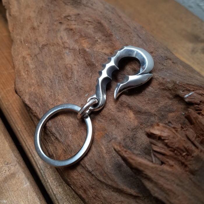 DREDLINE限定】フィッシュフックキーチェーン キーリング付き