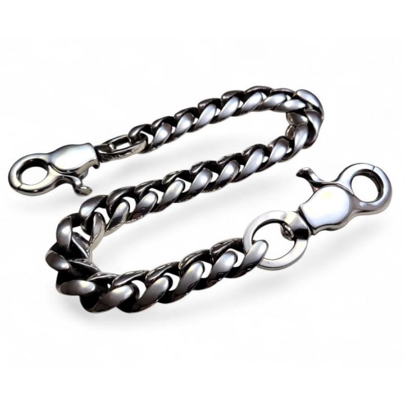 dw-03x ファントムウォレットチェーンロング 60cm ダブルクリップ