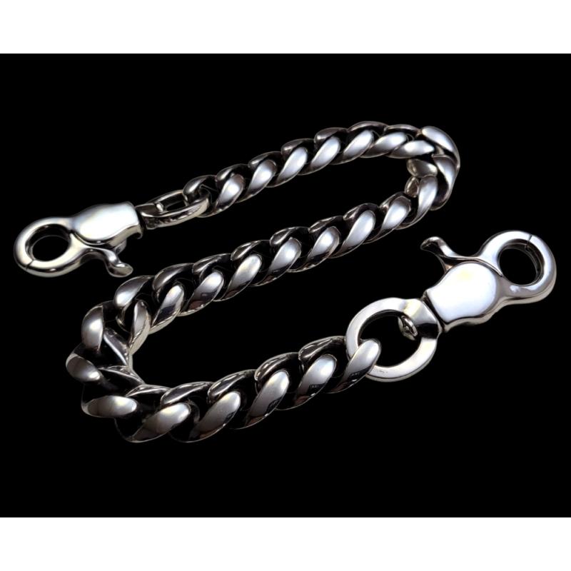 dw-03x ファントムウォレットチェーンロング 60cm ダブルクリップ