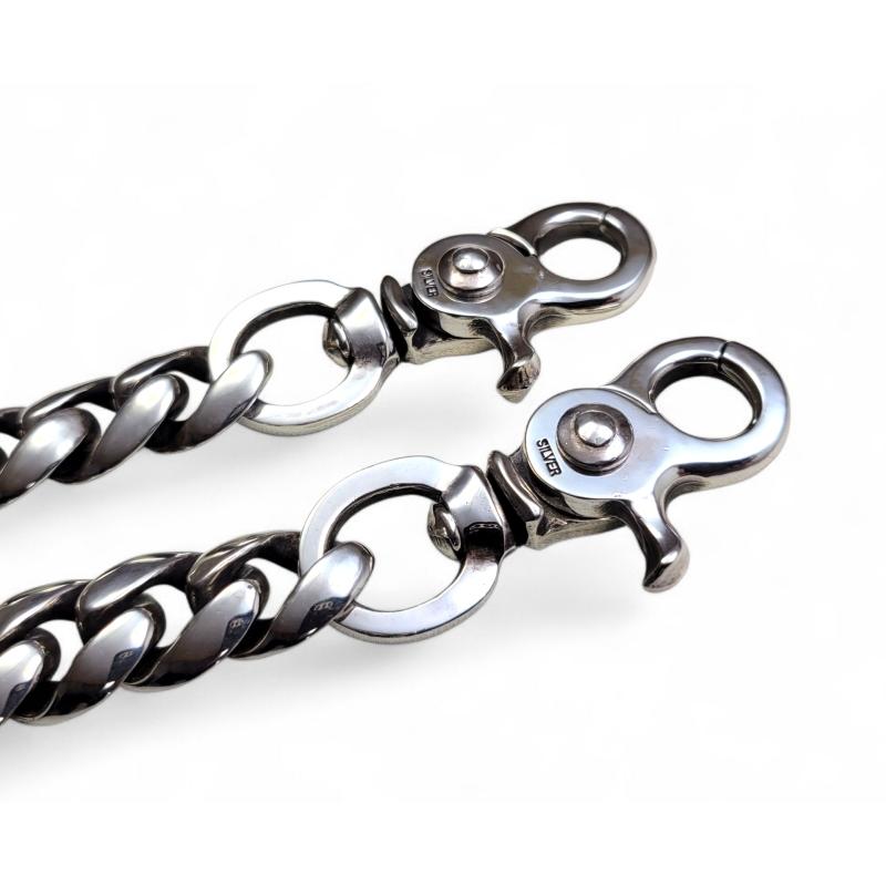 dw-03x ファントムウォレットチェーンロング 60cm ダブルクリップ