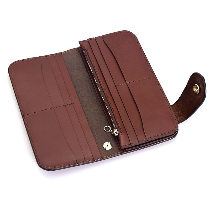 KC,s アリゾナ 長財布 本革 kcs 長財布 ライダース ウォレット アリゾナフローラル フリーカット