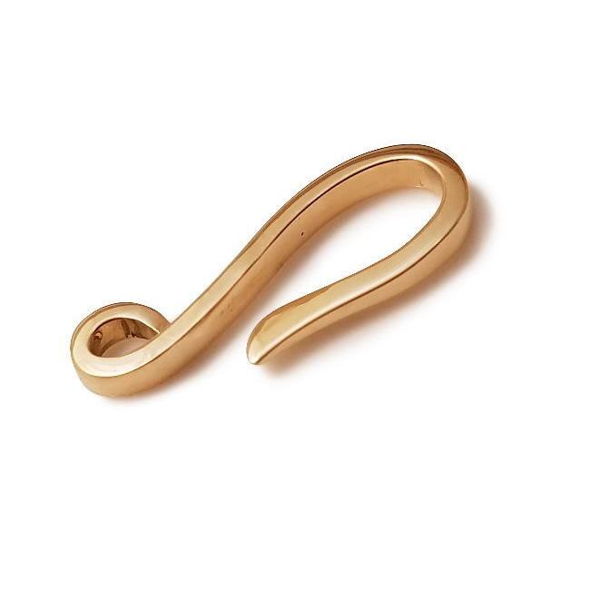 nsvp-006 S字フック 単品 バラ売り チェーン パーツ k18 gold ゴールド