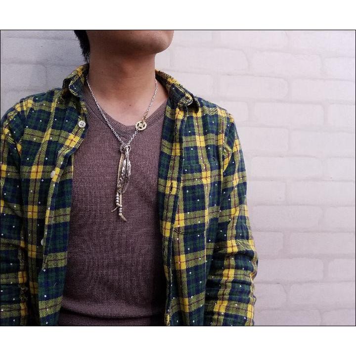 nsvp-08 メディスンホイール&S字フック 雷 k18 ゴールド 金無垢