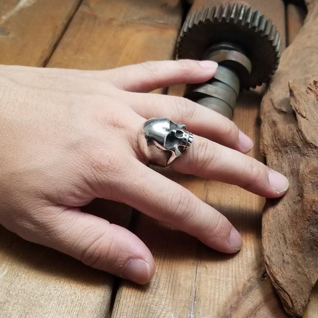 drive シルバーアクセサリー】 ドライヴ dr-017 フリッグスカルリング
