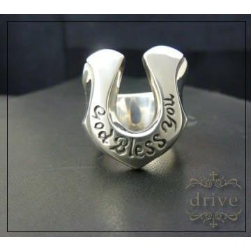 送料無料) drive r-49 GOD BLESS YOU シルバーリング silver925 ホース