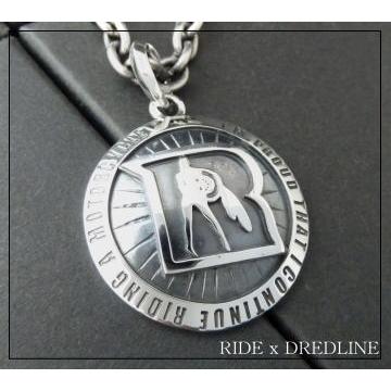 東本昌平ＲＩＤＥライドxDREDLINEドレッドライン限定コラボモデルシルバーペンダントネックレス　silver925｜dredline