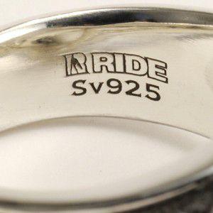 東本昌平RIDEライドオフィシャルシルバーアクセサリー女神リング 