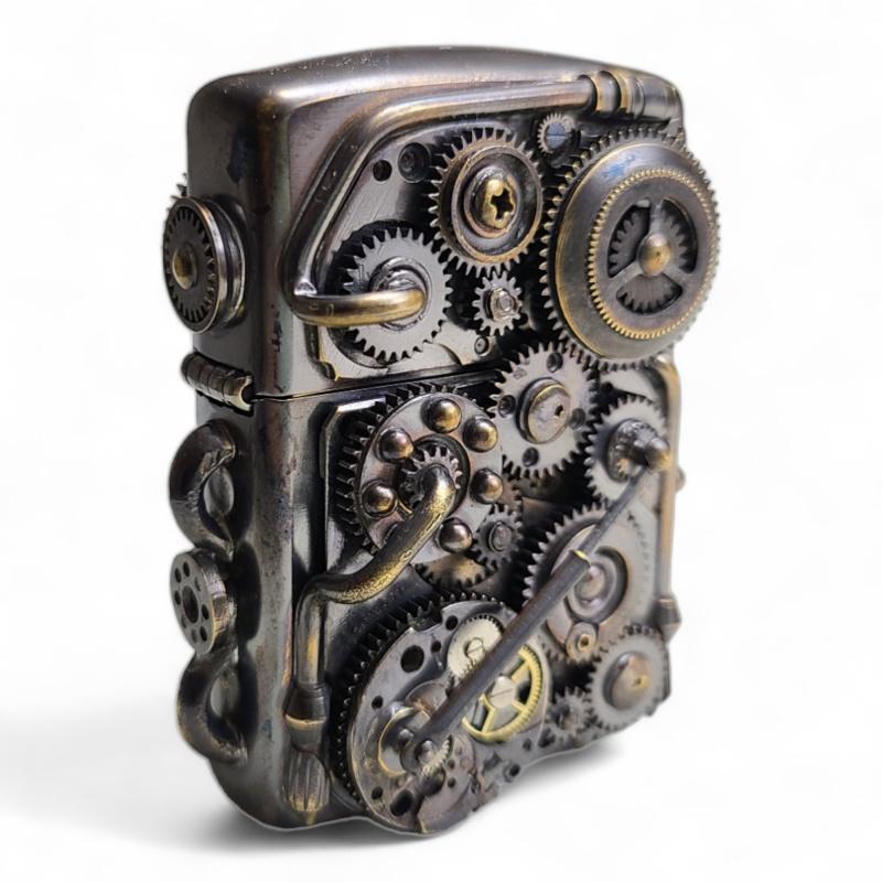 ZIPPO（ジッポー） zp06 希少 ジッポ アンティーク仕上げ スチーム